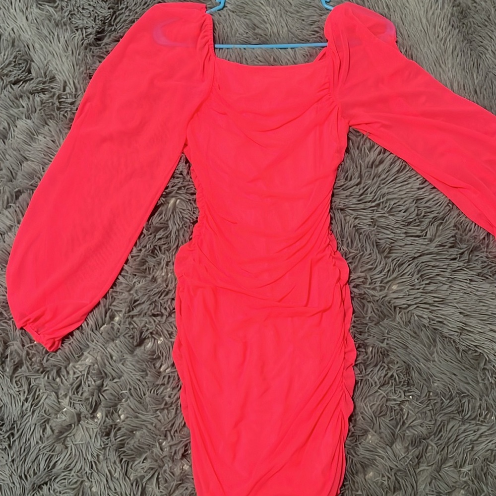 Elegant Pink Women's Dress